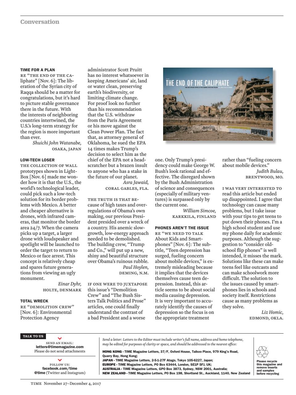 TIME Magazine Asia Preview Pages