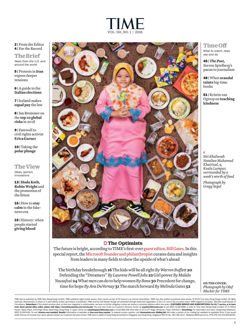 TIME Magazine Asia Preview Pages