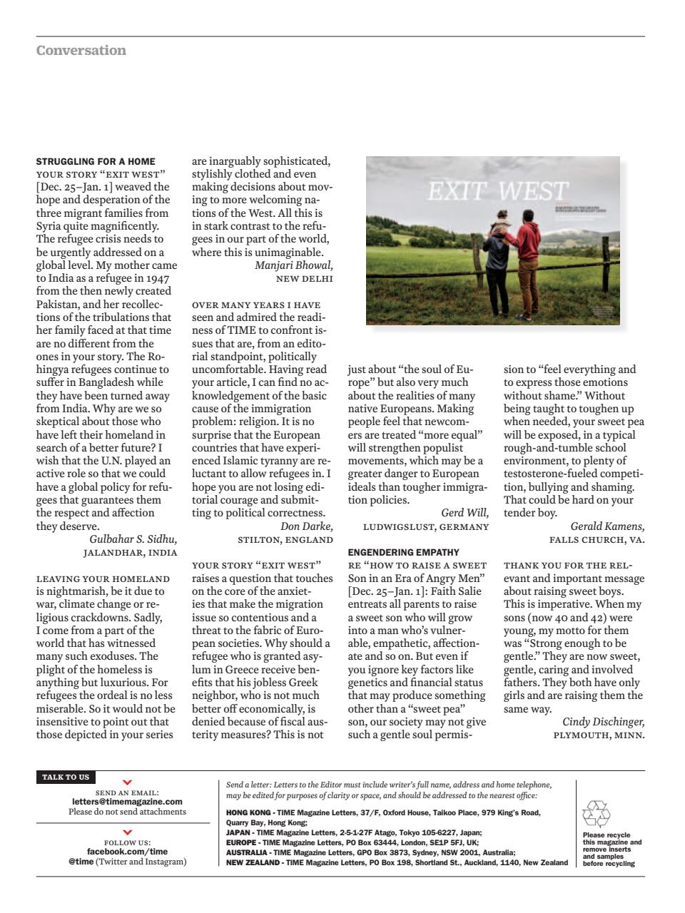 TIME Magazine Asia Preview Pages