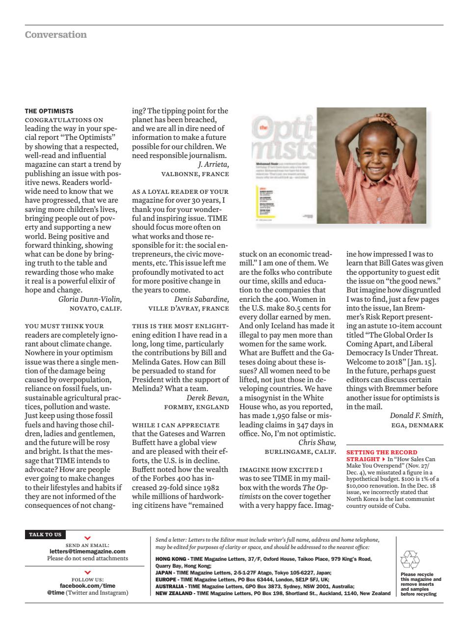 TIME Magazine Asia Preview Pages