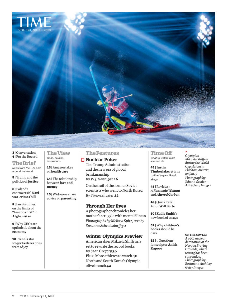 TIME Magazine Asia Preview Pages