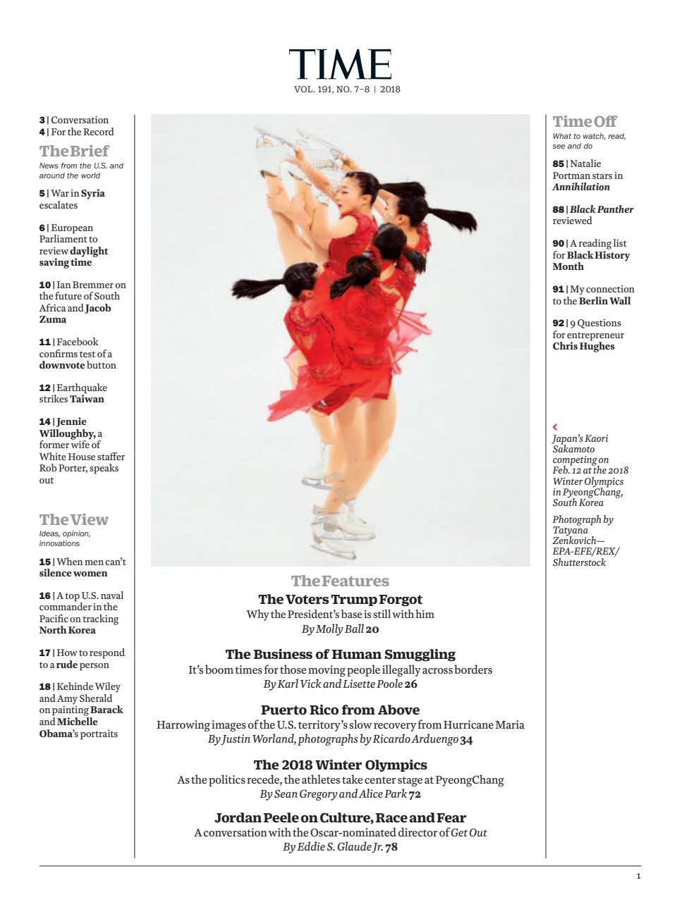 TIME Magazine Asia Preview Pages