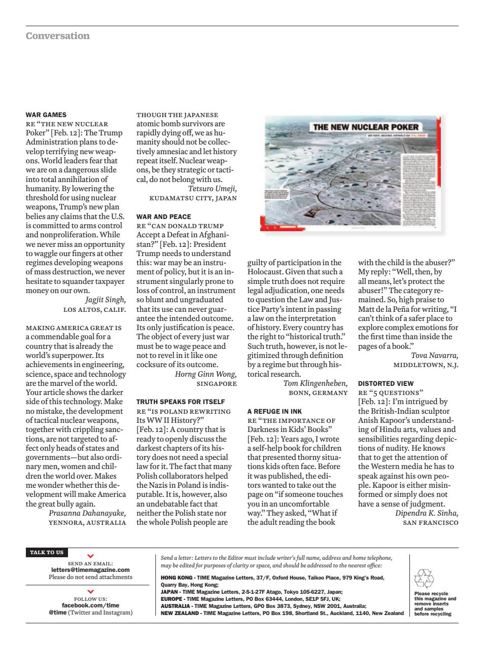 TIME Magazine Asia Preview Pages