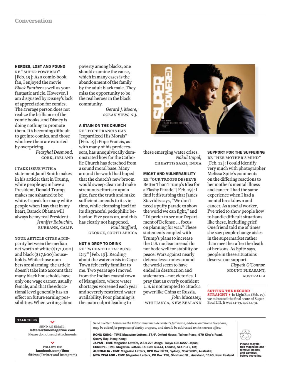 TIME Magazine Asia Preview Pages