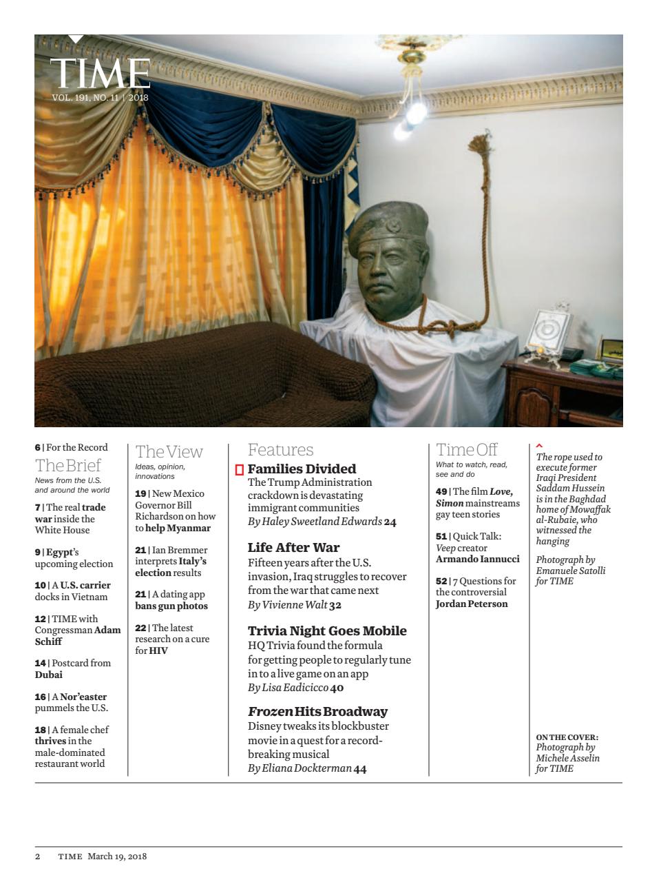 TIME Magazine Asia Preview Pages