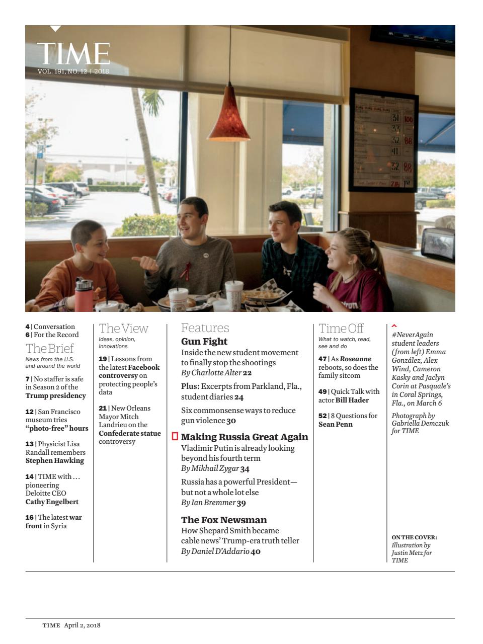 TIME Magazine Asia Preview Pages