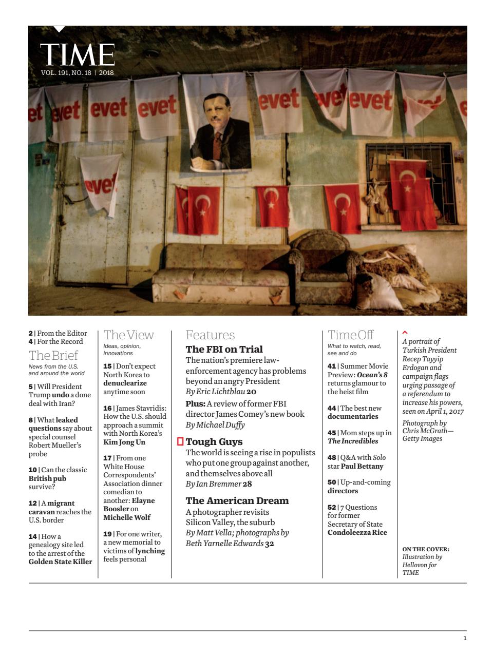 TIME Magazine Asia Preview Pages
