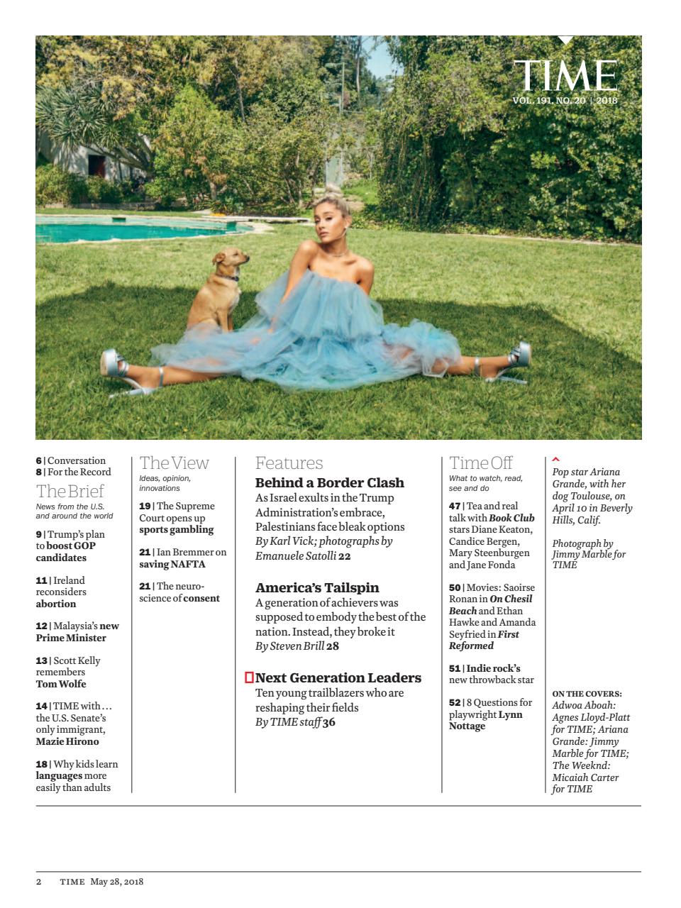 TIME Magazine Asia Preview Pages