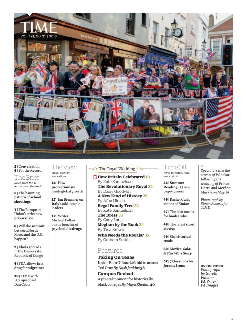 TIME Magazine Asia Preview Pages