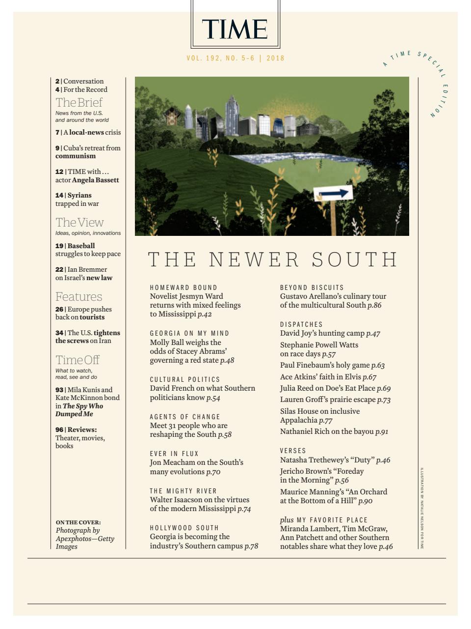 TIME Magazine Asia Preview Pages