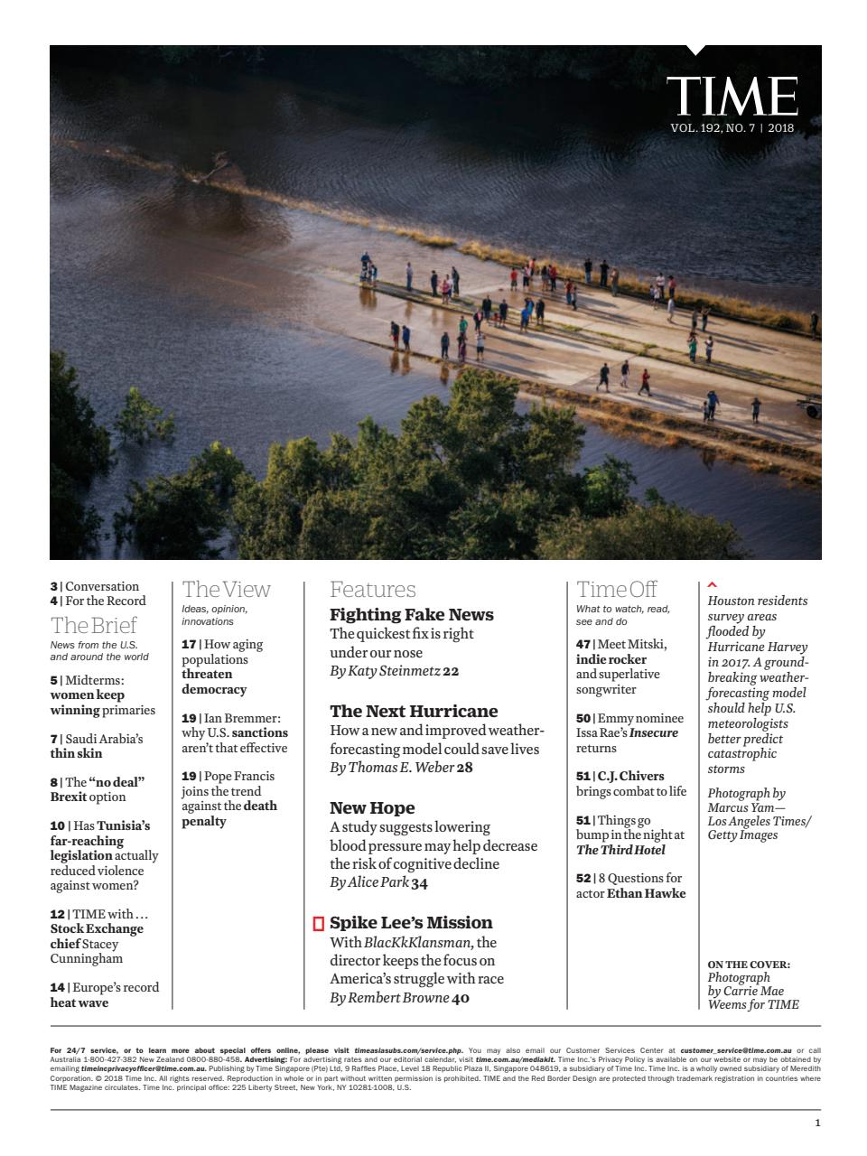 TIME Magazine Asia Preview Pages