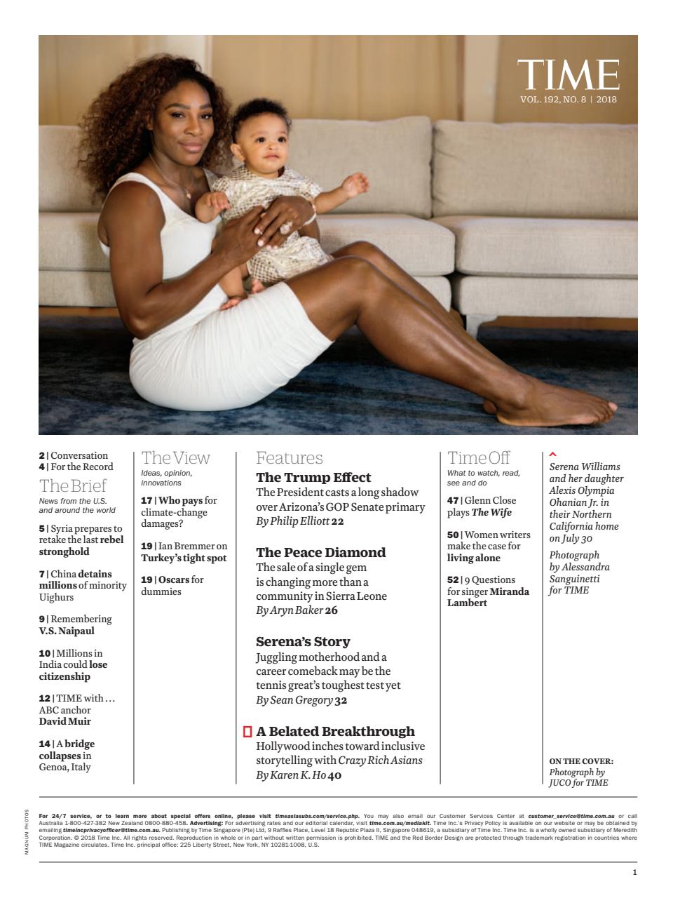 TIME Magazine Asia Preview Pages