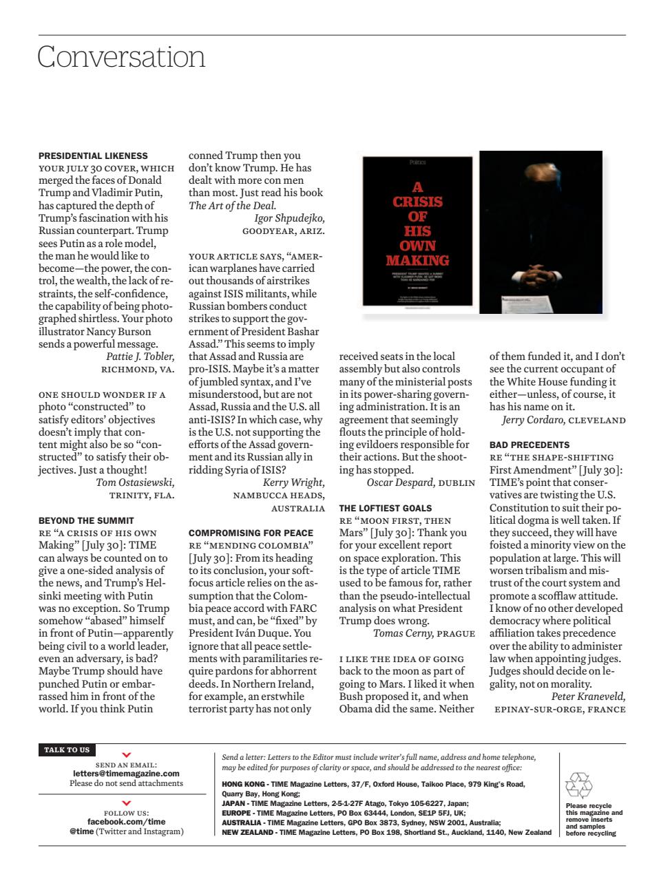 TIME Magazine Asia Preview Pages