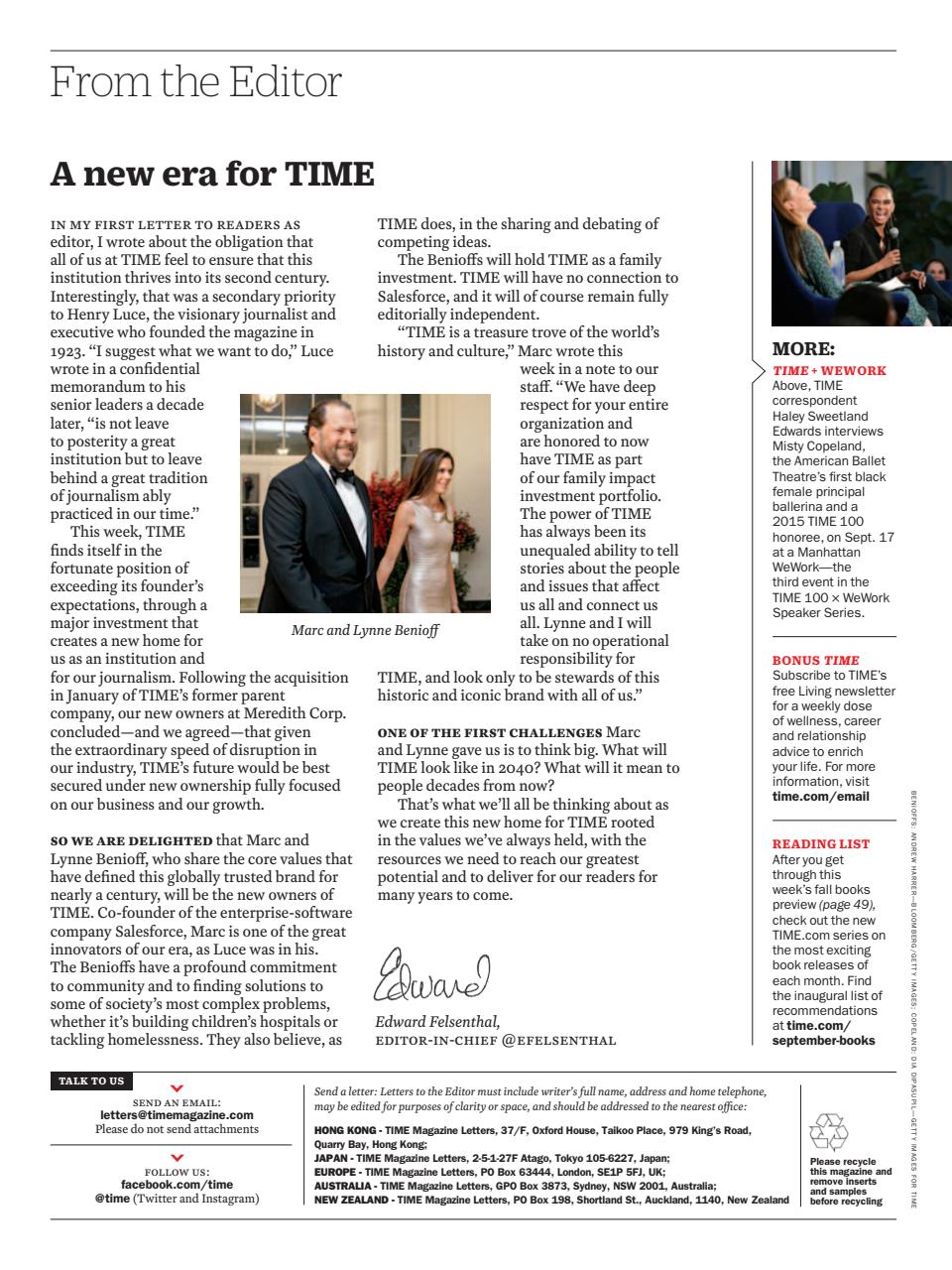 TIME Magazine Asia Preview Pages