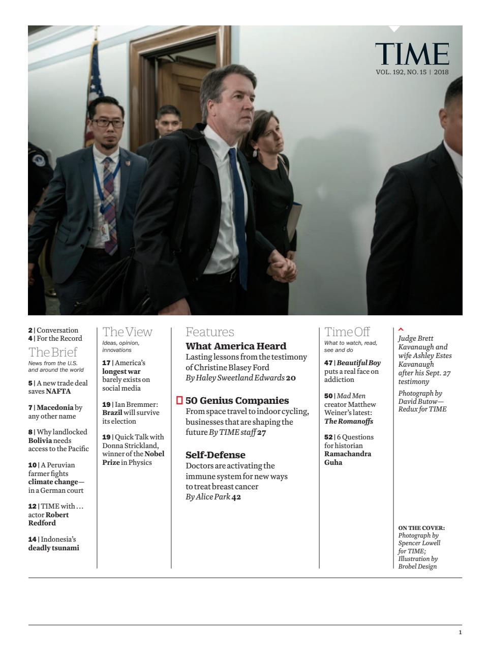 TIME Magazine Asia Preview Pages