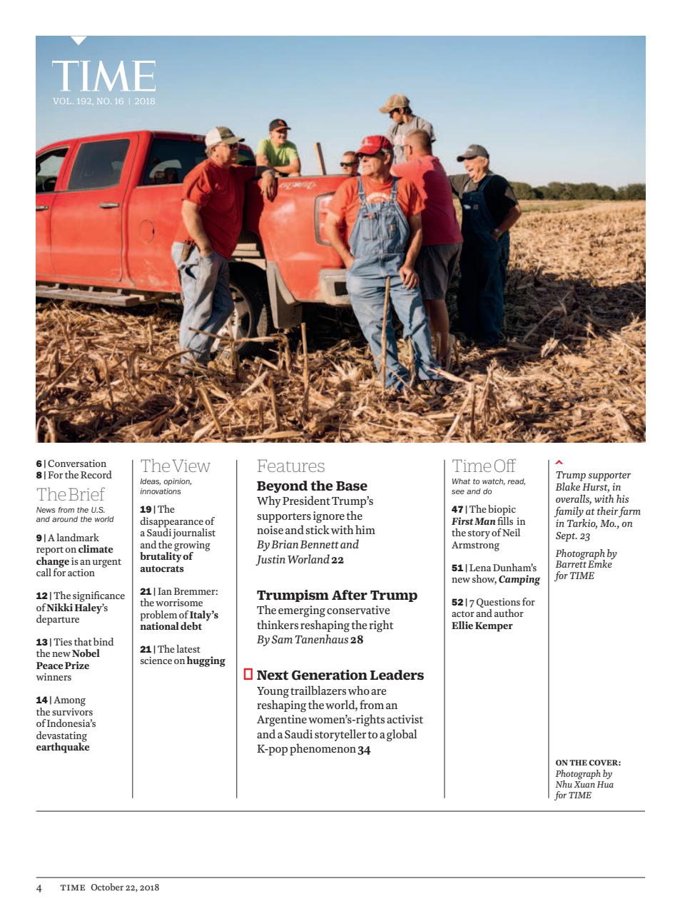 TIME Magazine Asia Preview Pages