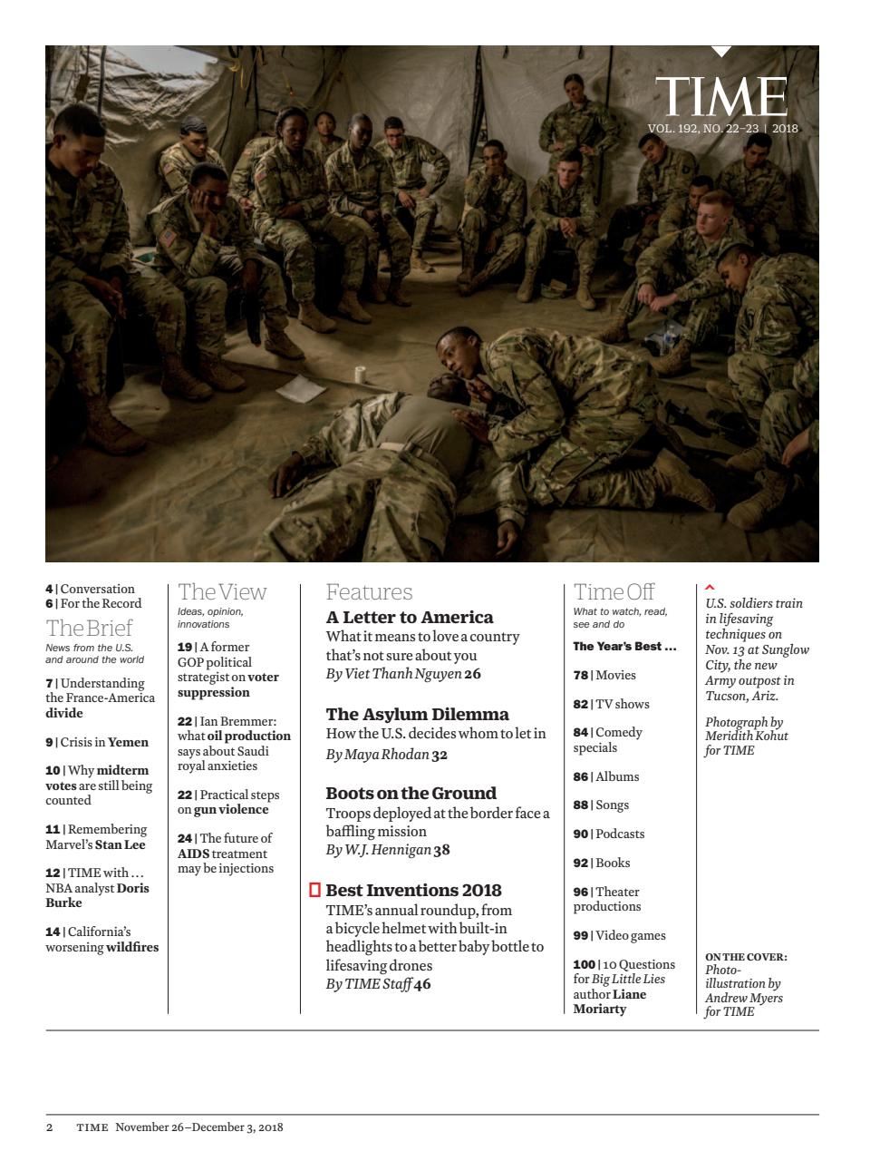 TIME Magazine Asia Preview Pages