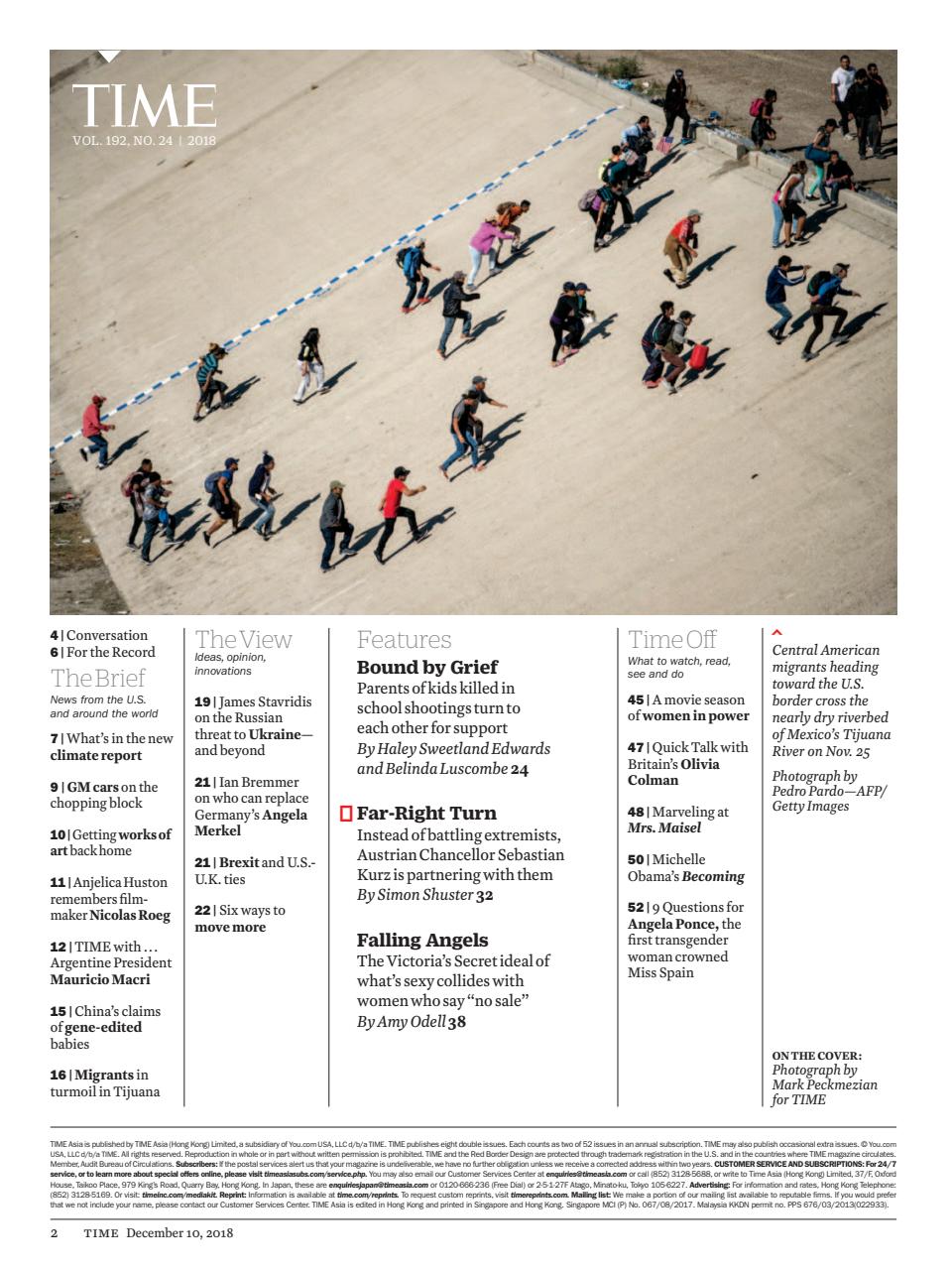 TIME Magazine Asia Preview Pages