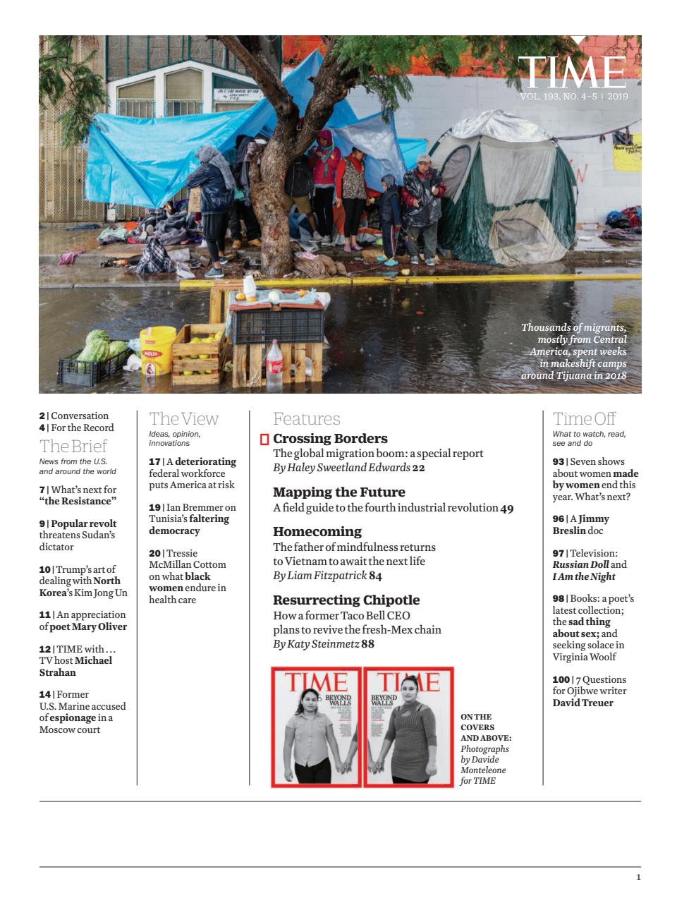 TIME Magazine Asia Preview Pages