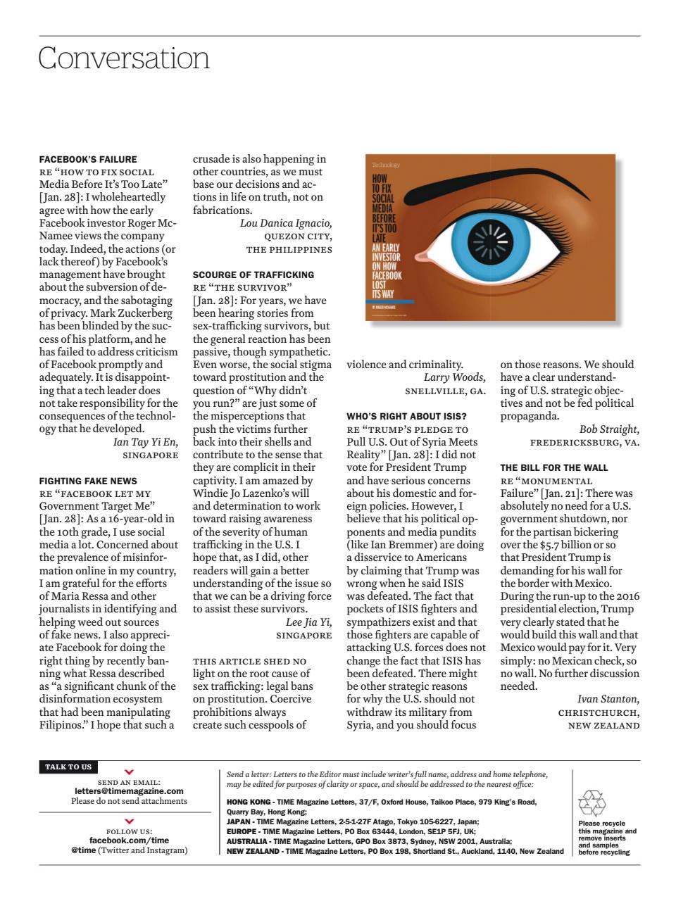 TIME Magazine Asia Preview Pages