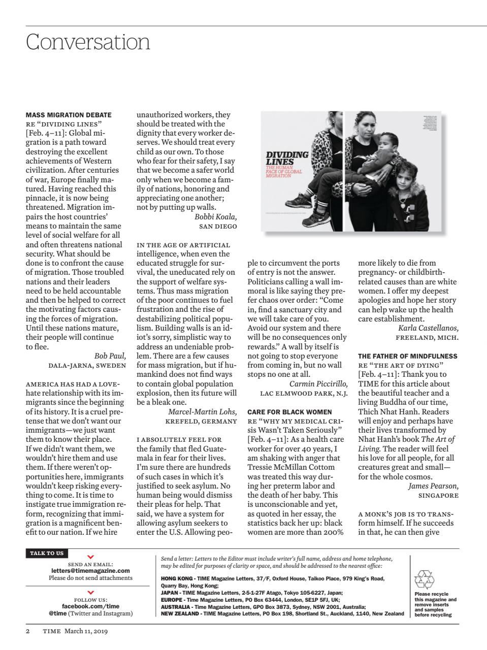 TIME Magazine Asia Preview Pages