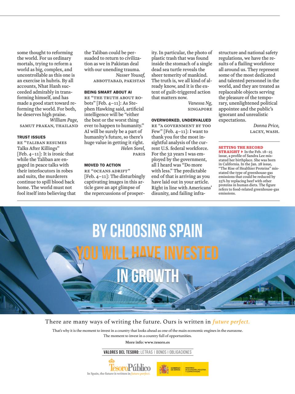 TIME Magazine Asia Preview Pages