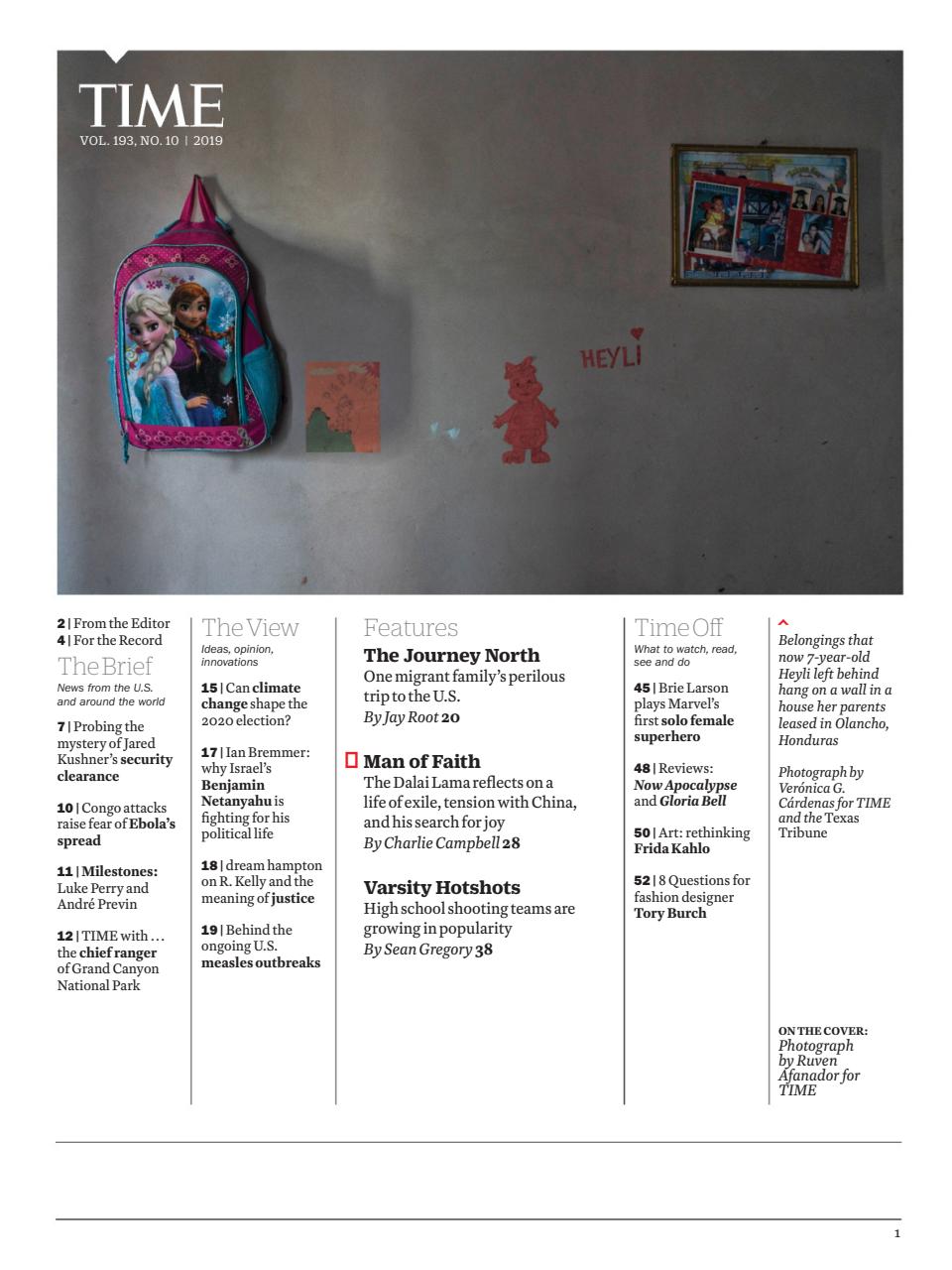 TIME Magazine Asia Preview Pages