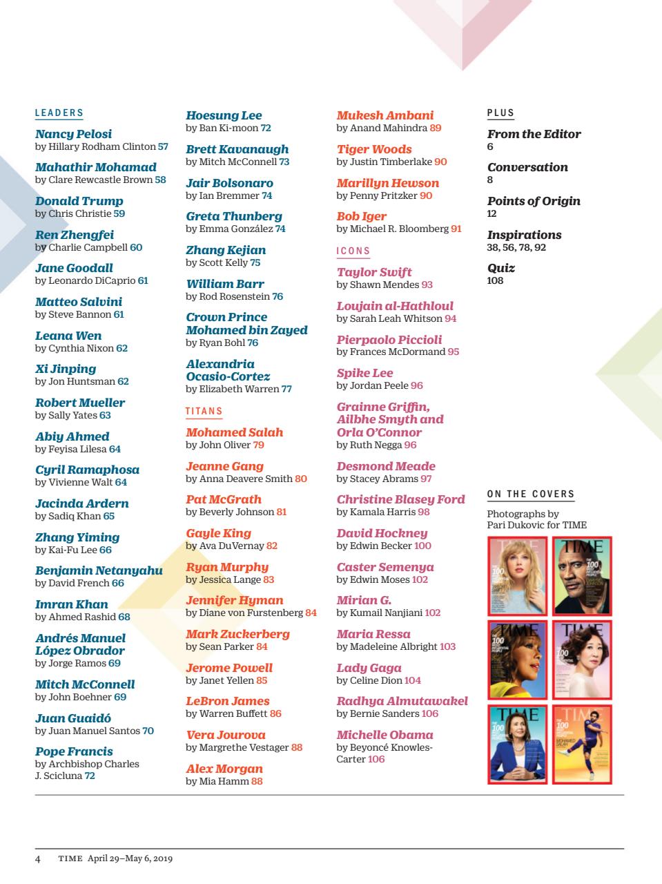 TIME Magazine Asia Preview Pages