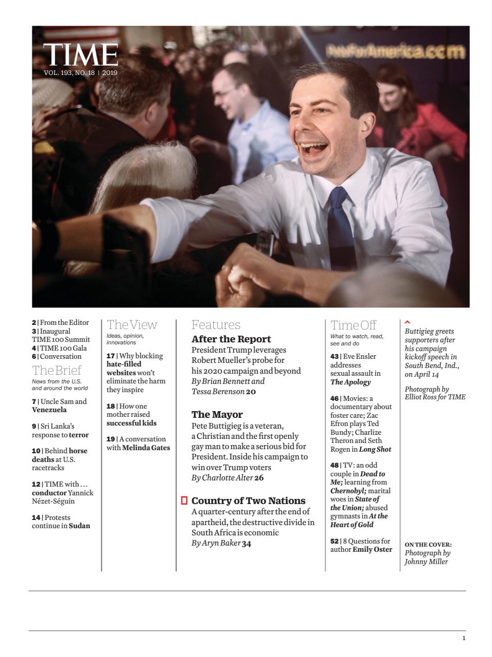 TIME Magazine Asia Preview Pages