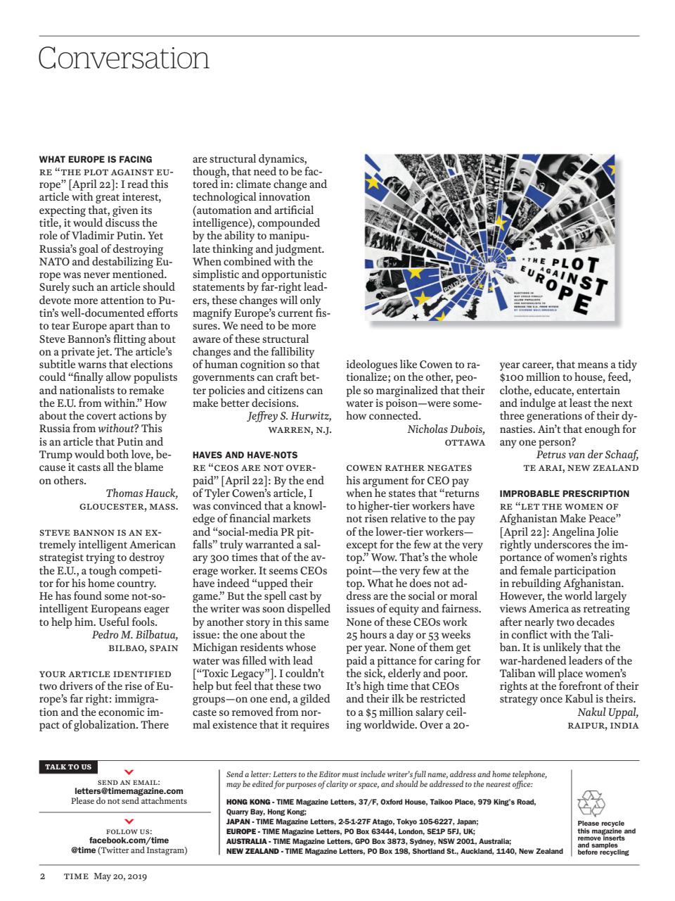 TIME Magazine Asia Preview Pages