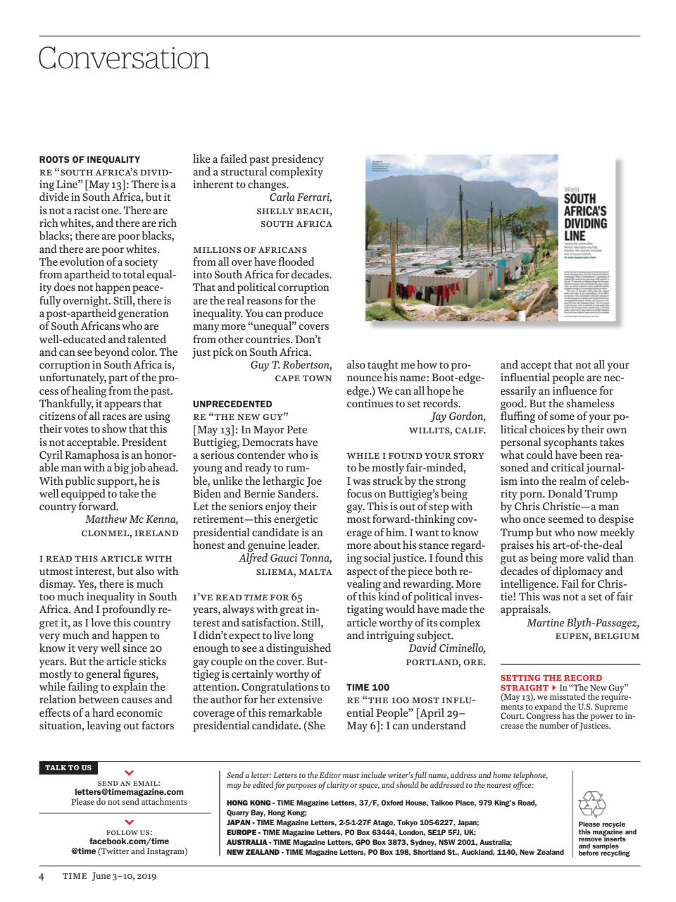 TIME Magazine Asia Preview Pages