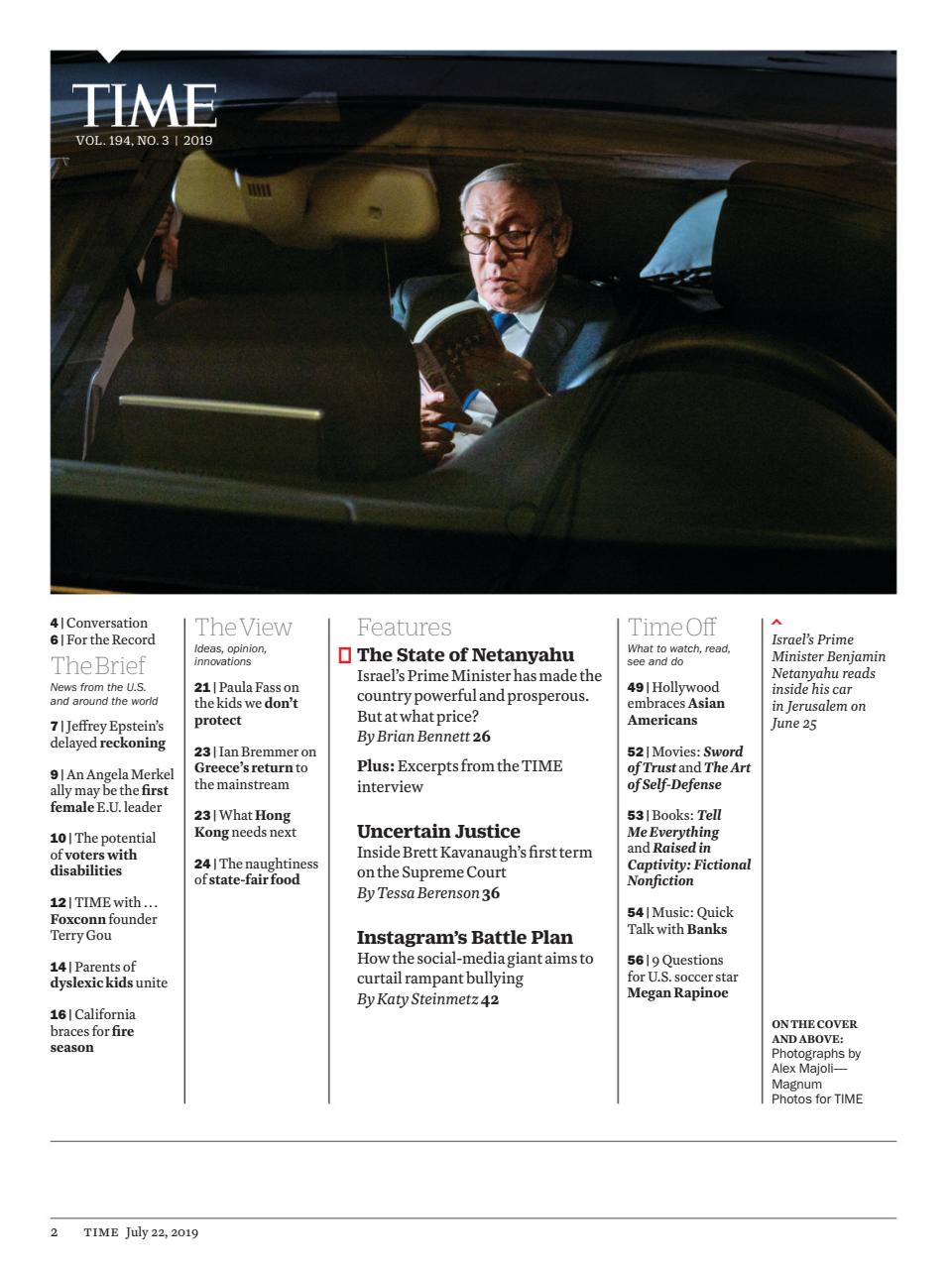 TIME Magazine Asia Preview Pages