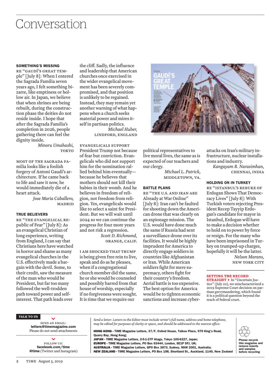 TIME Magazine Asia Preview Pages