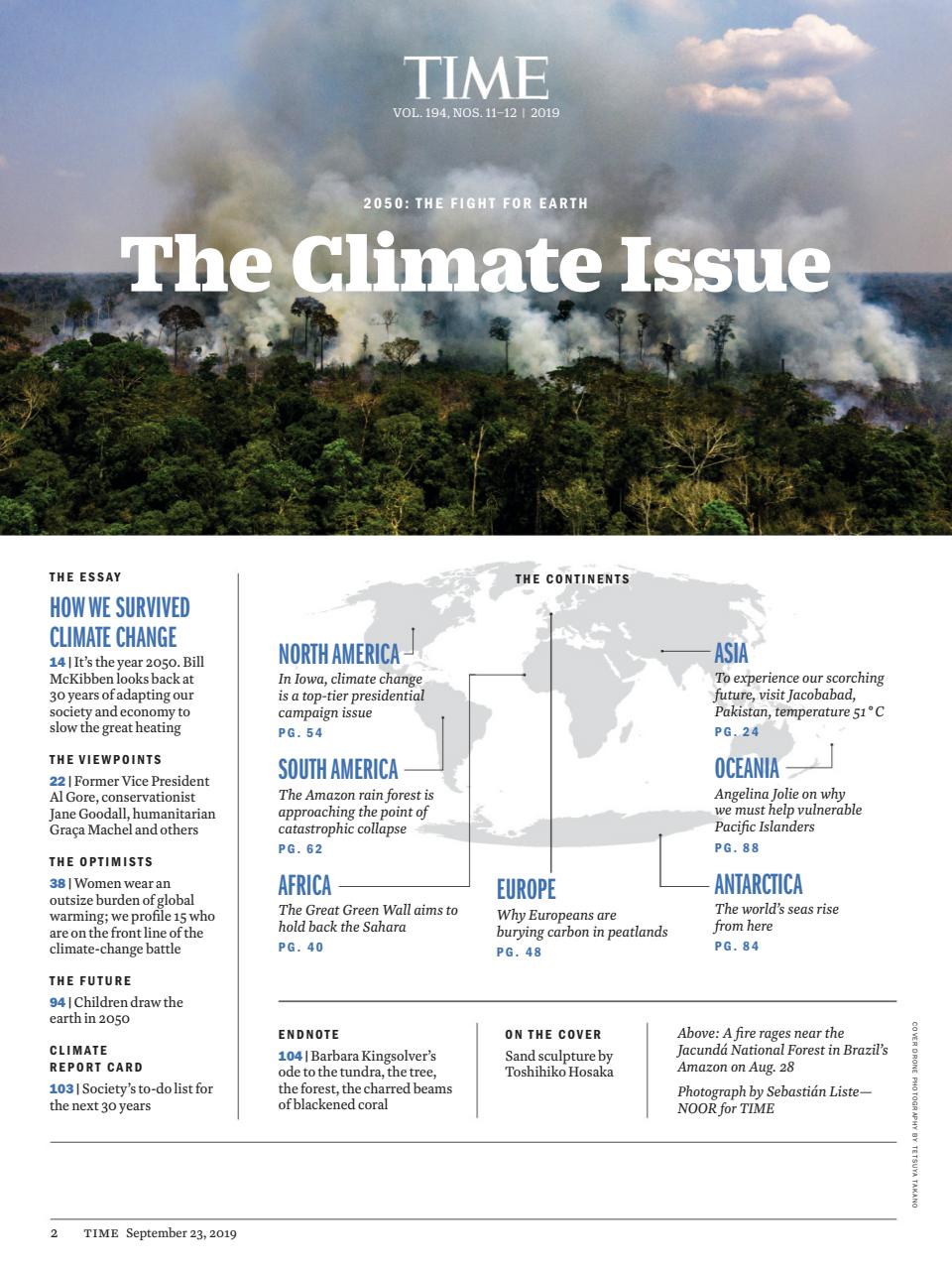 TIME Magazine Asia Preview Pages