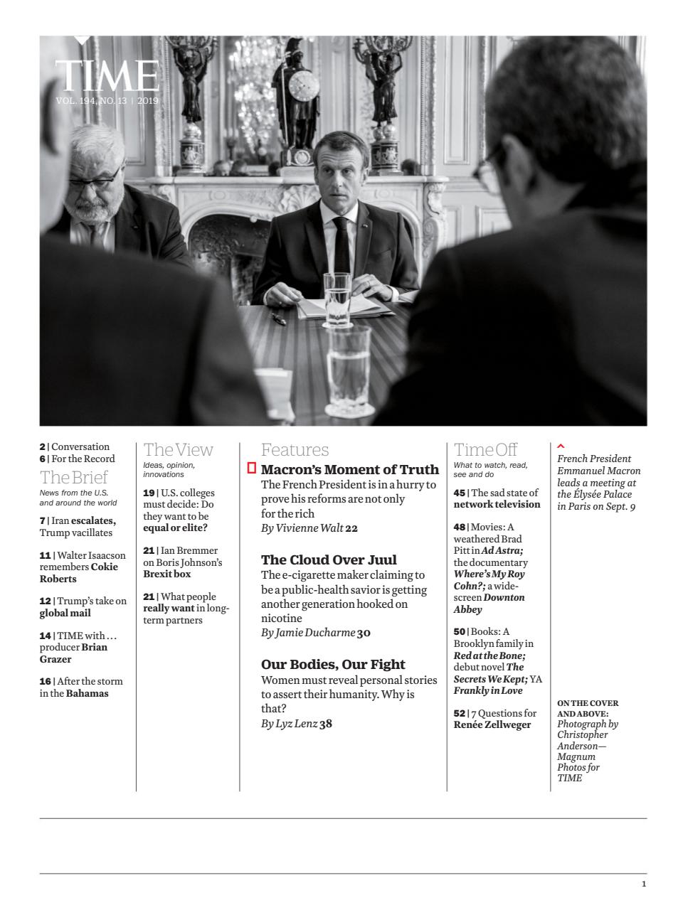 TIME Magazine Asia Preview Pages