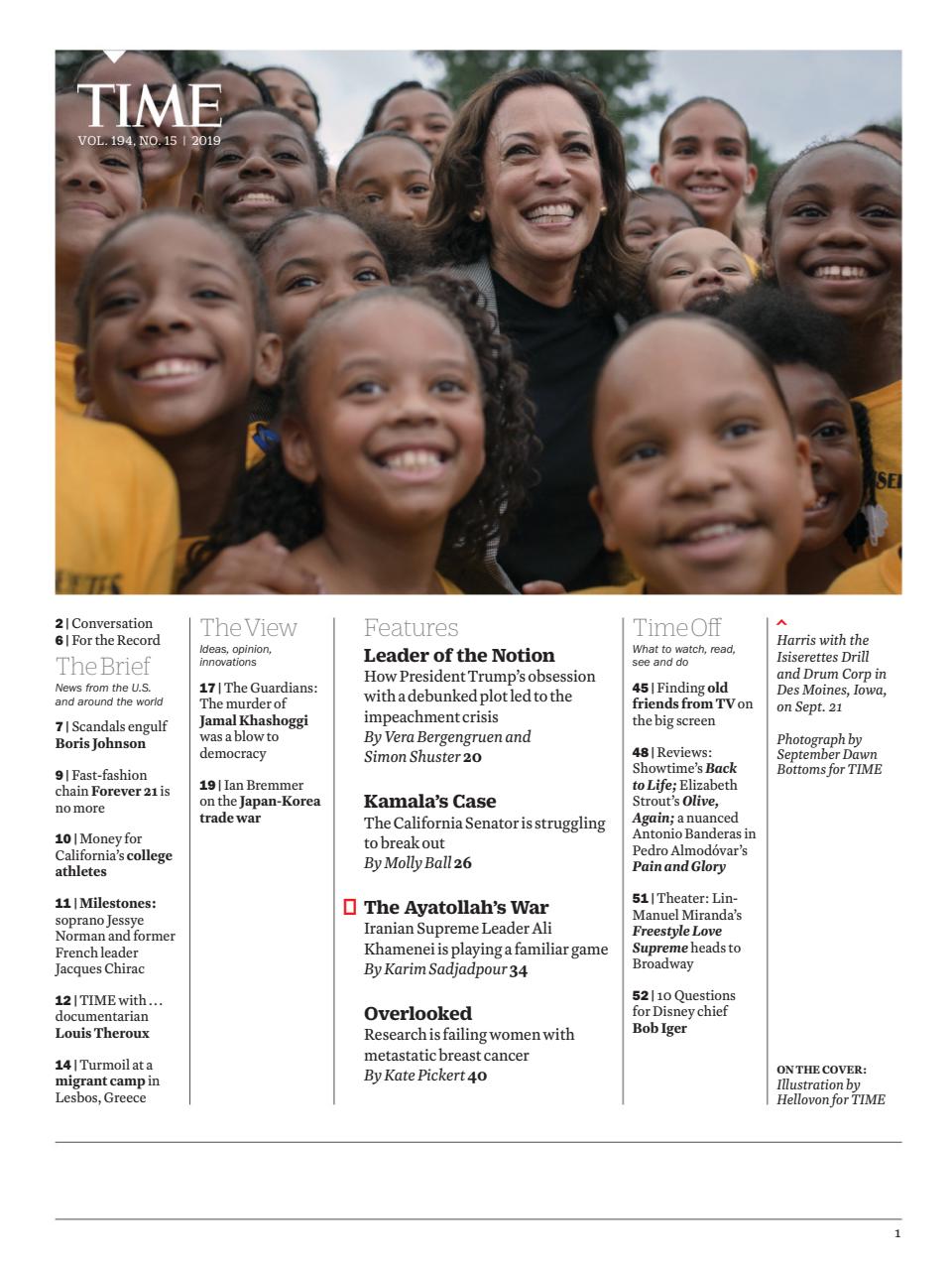 TIME Magazine Asia Preview Pages