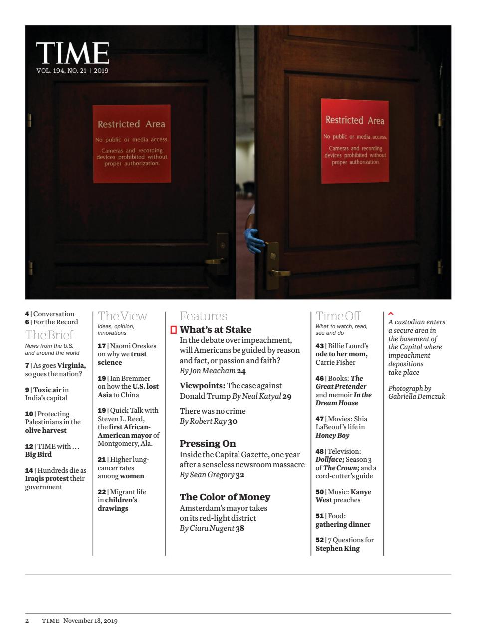 TIME Magazine Asia Preview Pages