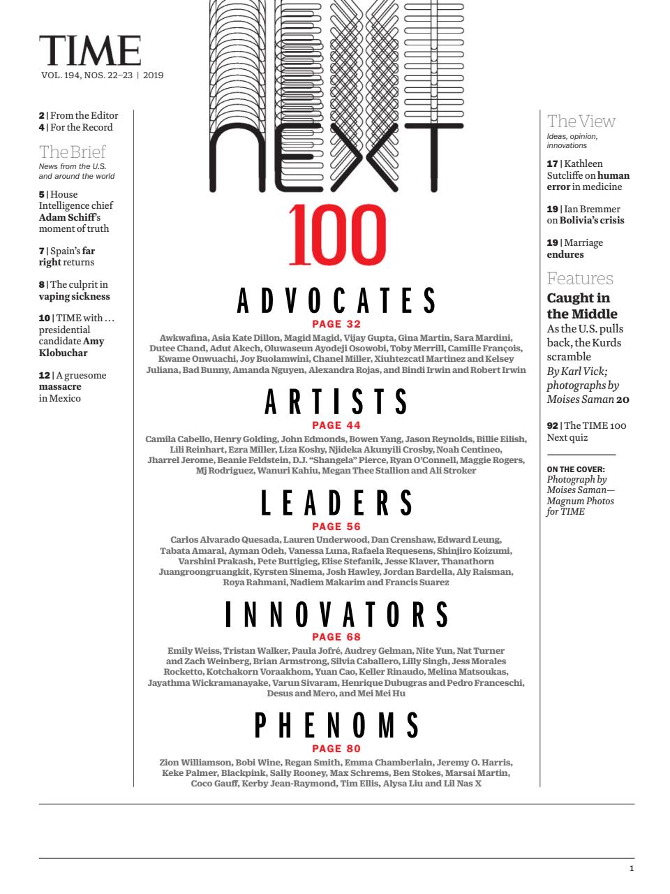 TIME Magazine Asia Preview Pages