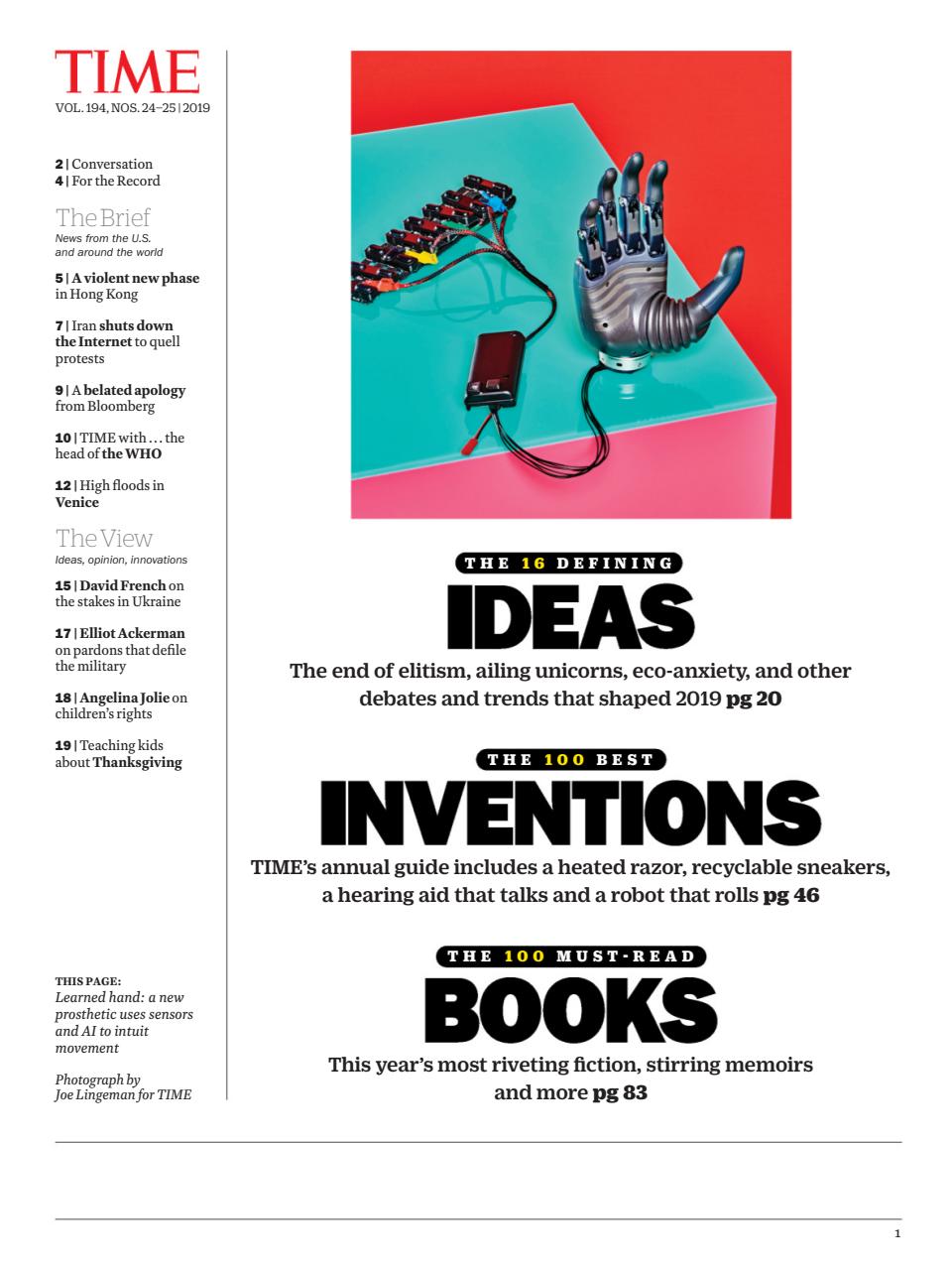 TIME Magazine Asia Preview Pages