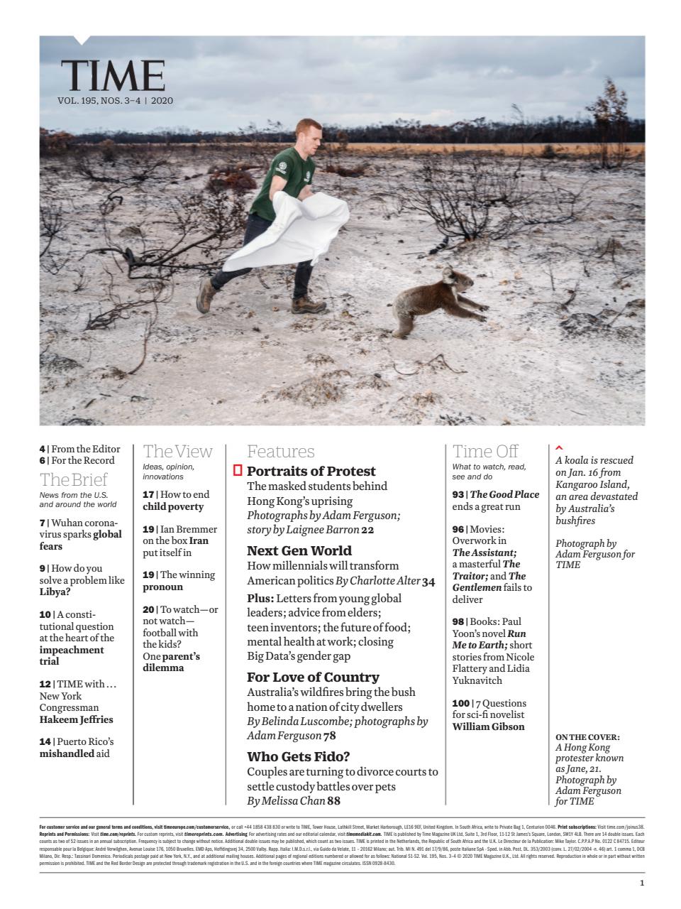 TIME Magazine Asia Preview Pages