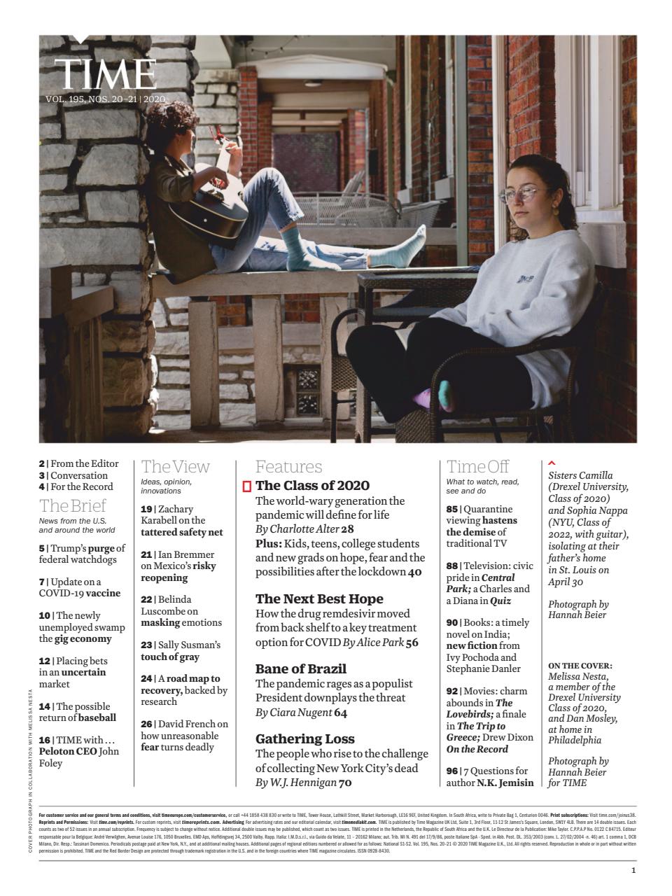 TIME Magazine Asia Preview Pages