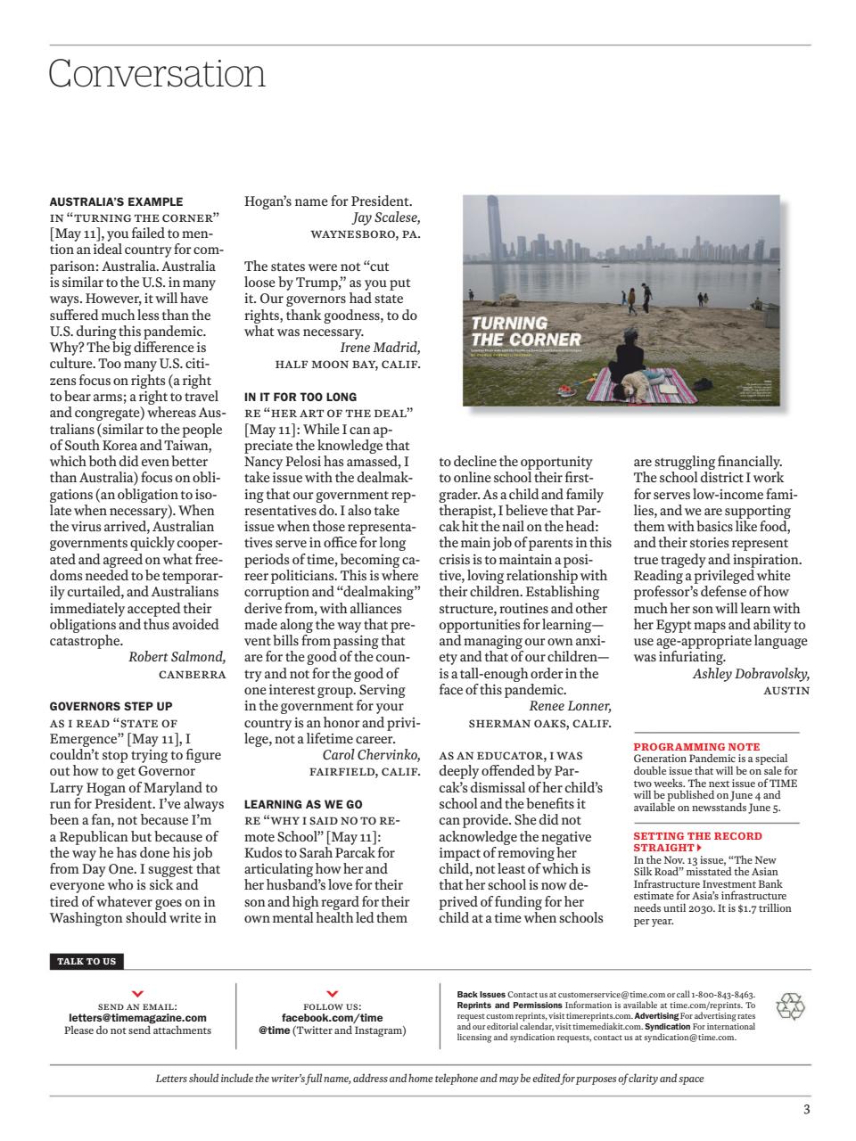 TIME Magazine Asia Preview Pages