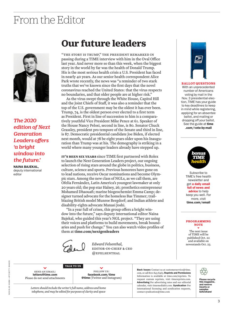 TIME Magazine Asia Preview Pages