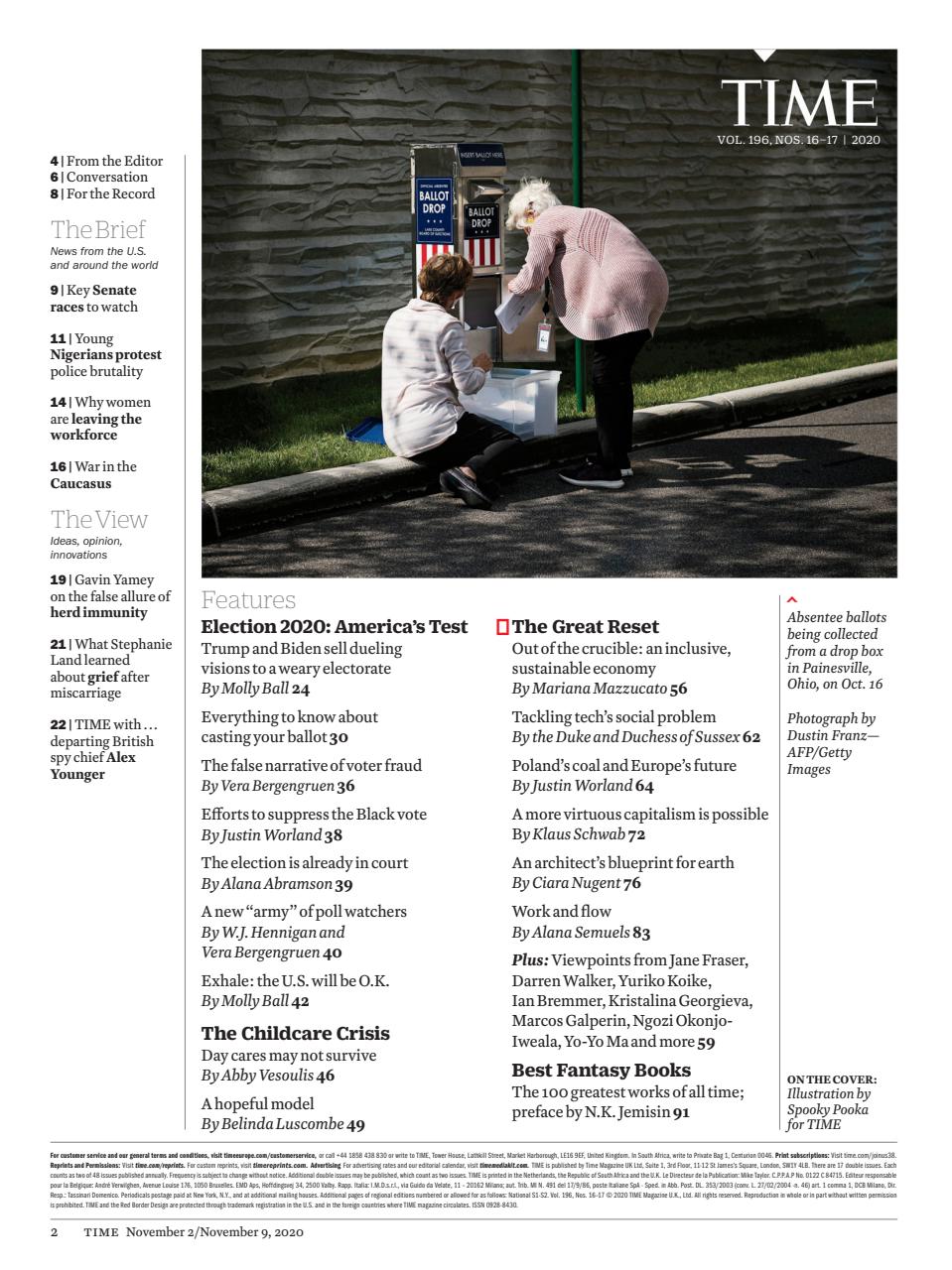 TIME Magazine Asia Preview Pages