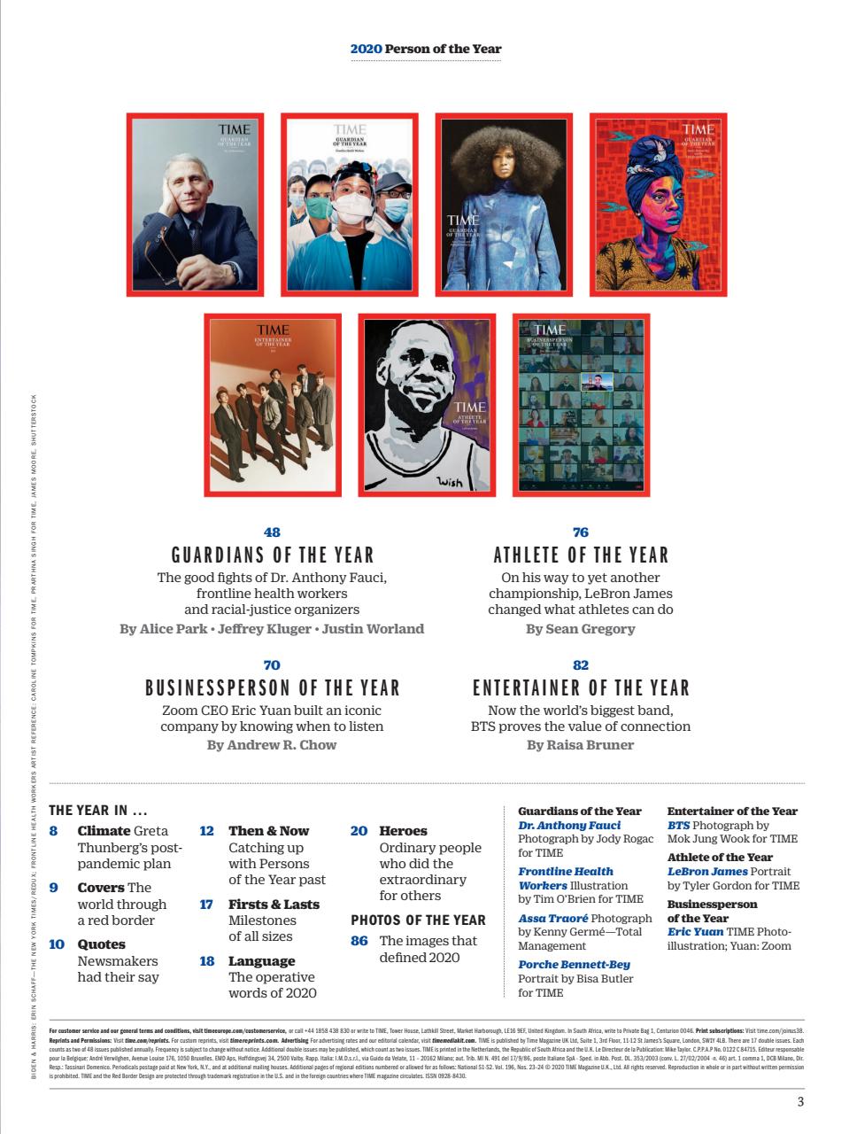 TIME Magazine Asia Preview Pages