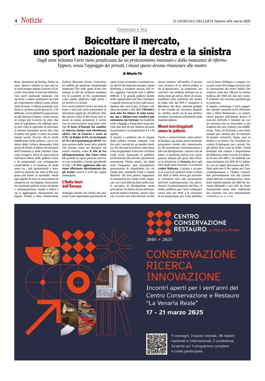 Il Giornale Dell’Arte Preview Pages