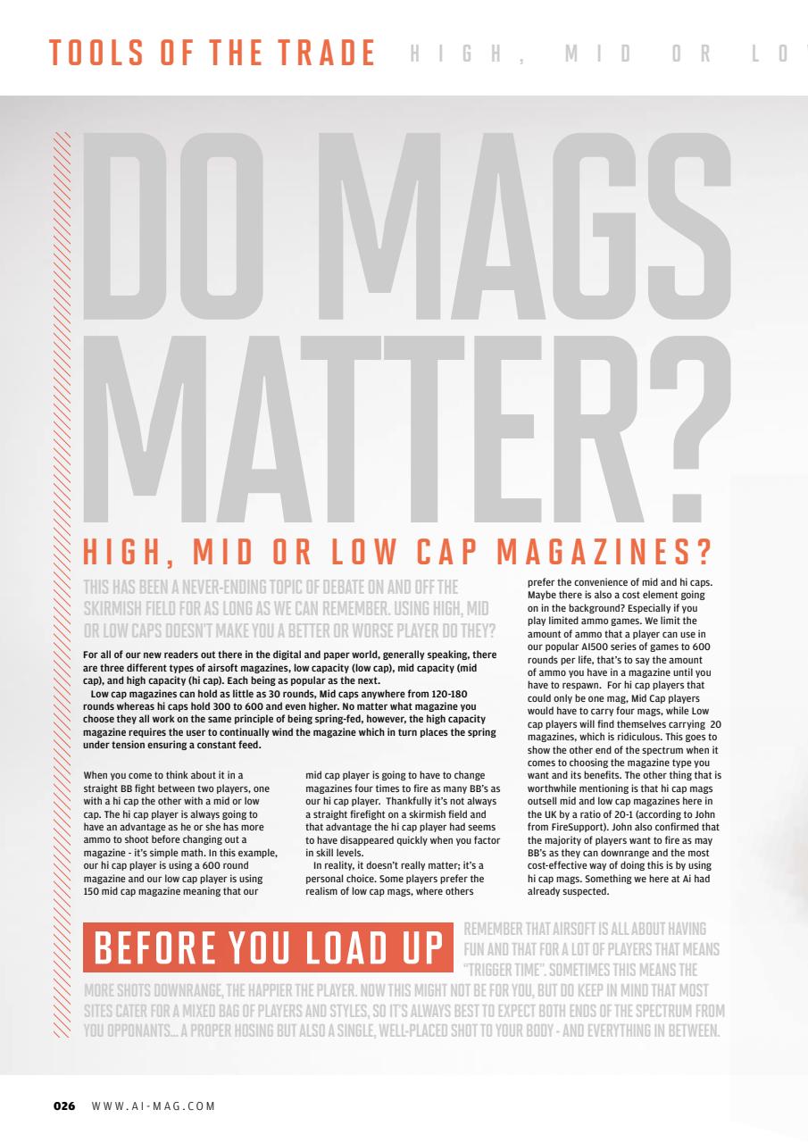 Airsoft International Preview Pages