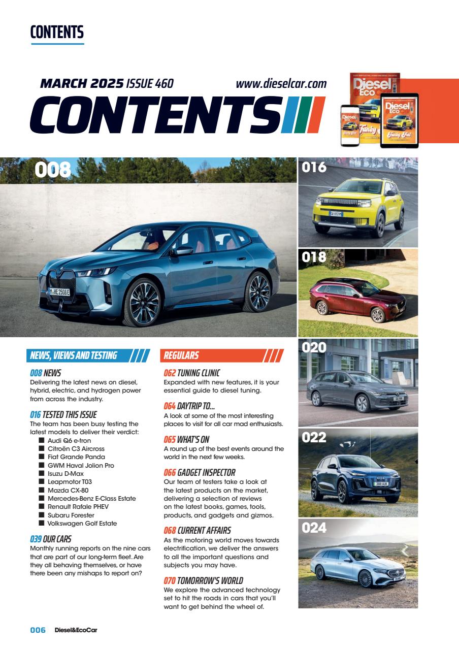 Diesel&EcoCar Magazine Preview Pages