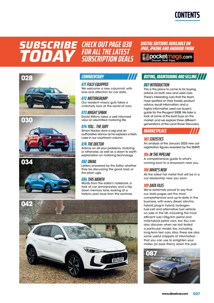 Diesel&EcoCar Magazine Preview Pages