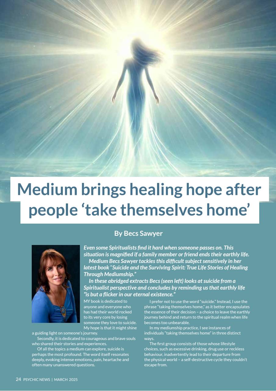 Psychic News Preview Pages